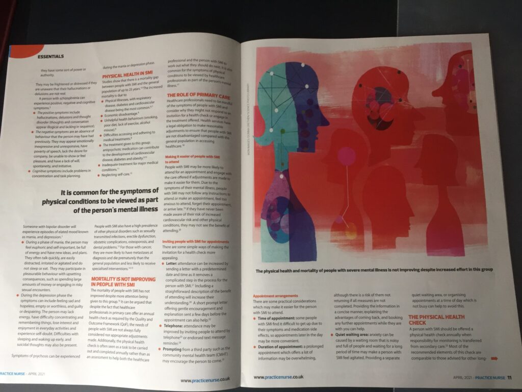 Practice Nurse article