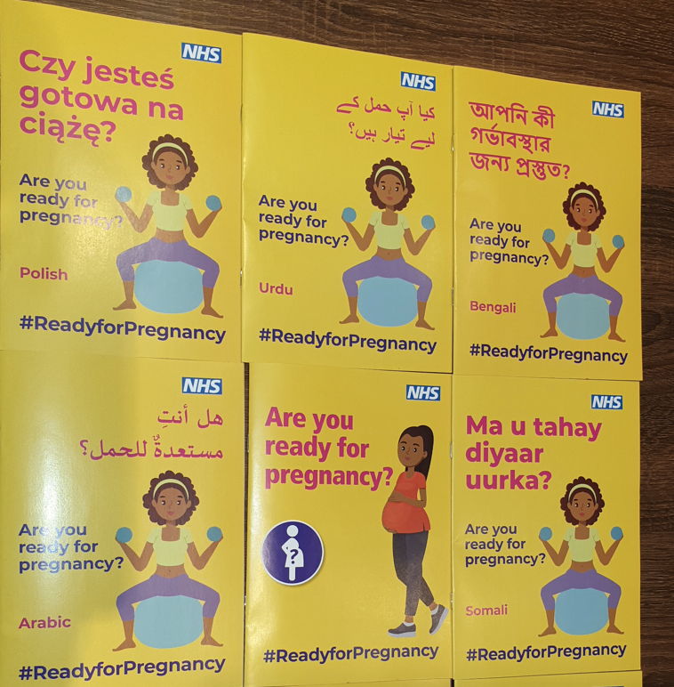 ReadyforPregnancy translated booklets