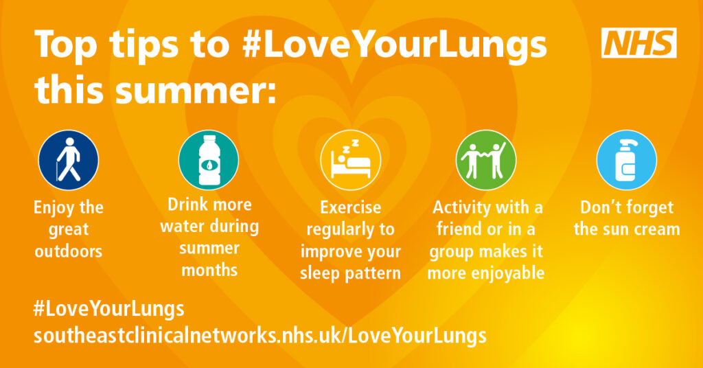 Top tips to love your lungs